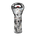 Diamond Artwork Print Single Neoprene Wine Tote