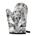 Diamond Artwork Print Single Oven Mitt