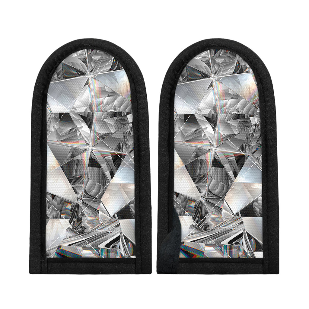 Diamond Artwork Print Skillet Handle Cover