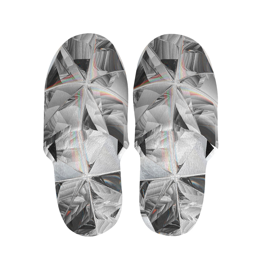 Diamond Artwork Print Slippers