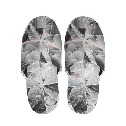 Diamond Artwork Print Slippers