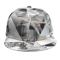 Diamond Artwork Print Snapback Cap