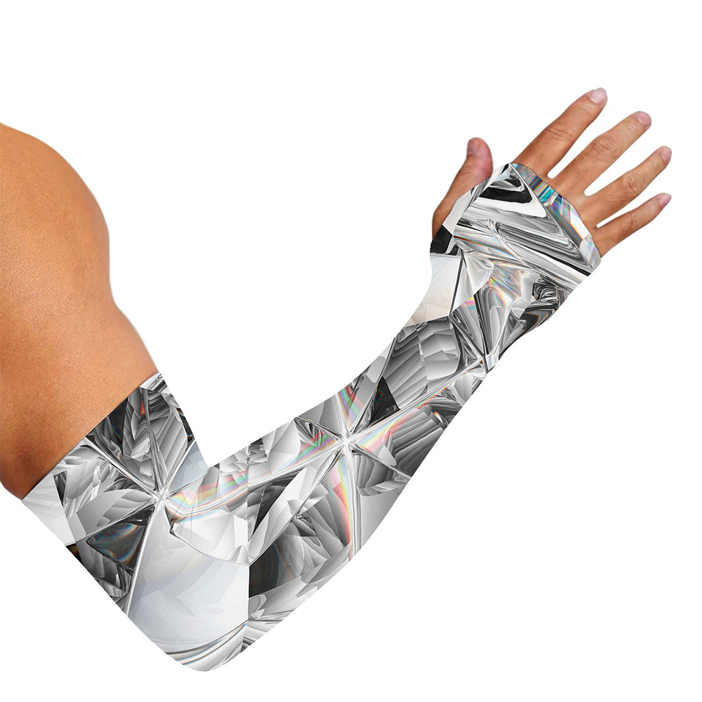 Diamond Artwork Print Sun Protection Arm Sleeves