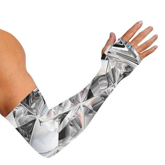 Diamond Artwork Print Sun Protection Arm Sleeves