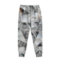 Diamond Artwork Print Sweatpants