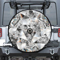 Diamond Artwork Print Tire Cover With Camera Hole