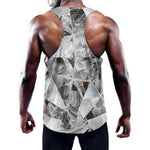 Diamond Artwork Print Training Tank Top
