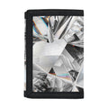 Diamond Artwork Print Trifold Wallet