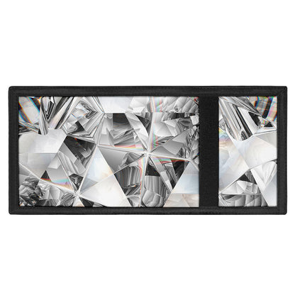 Diamond Artwork Print Trifold Wallet