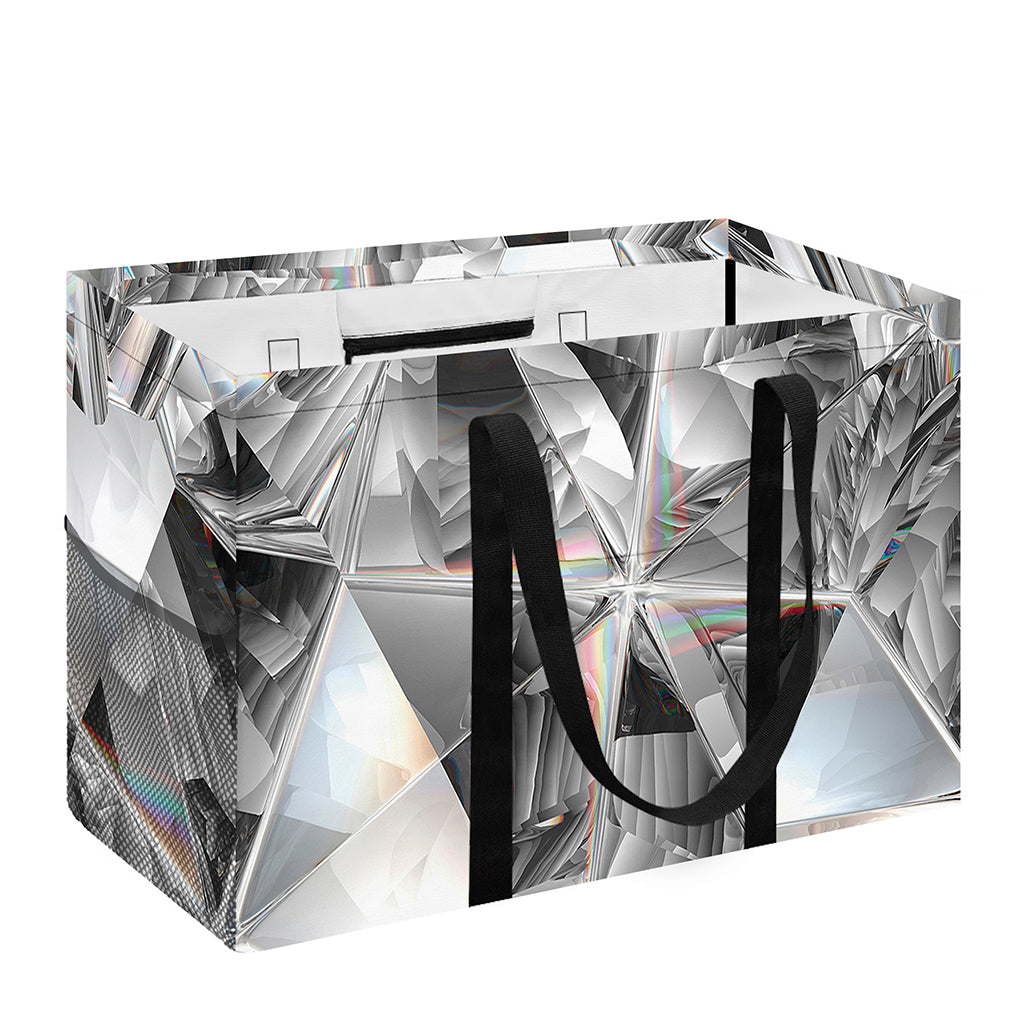 Diamond Artwork Print Utility Tote Bag
