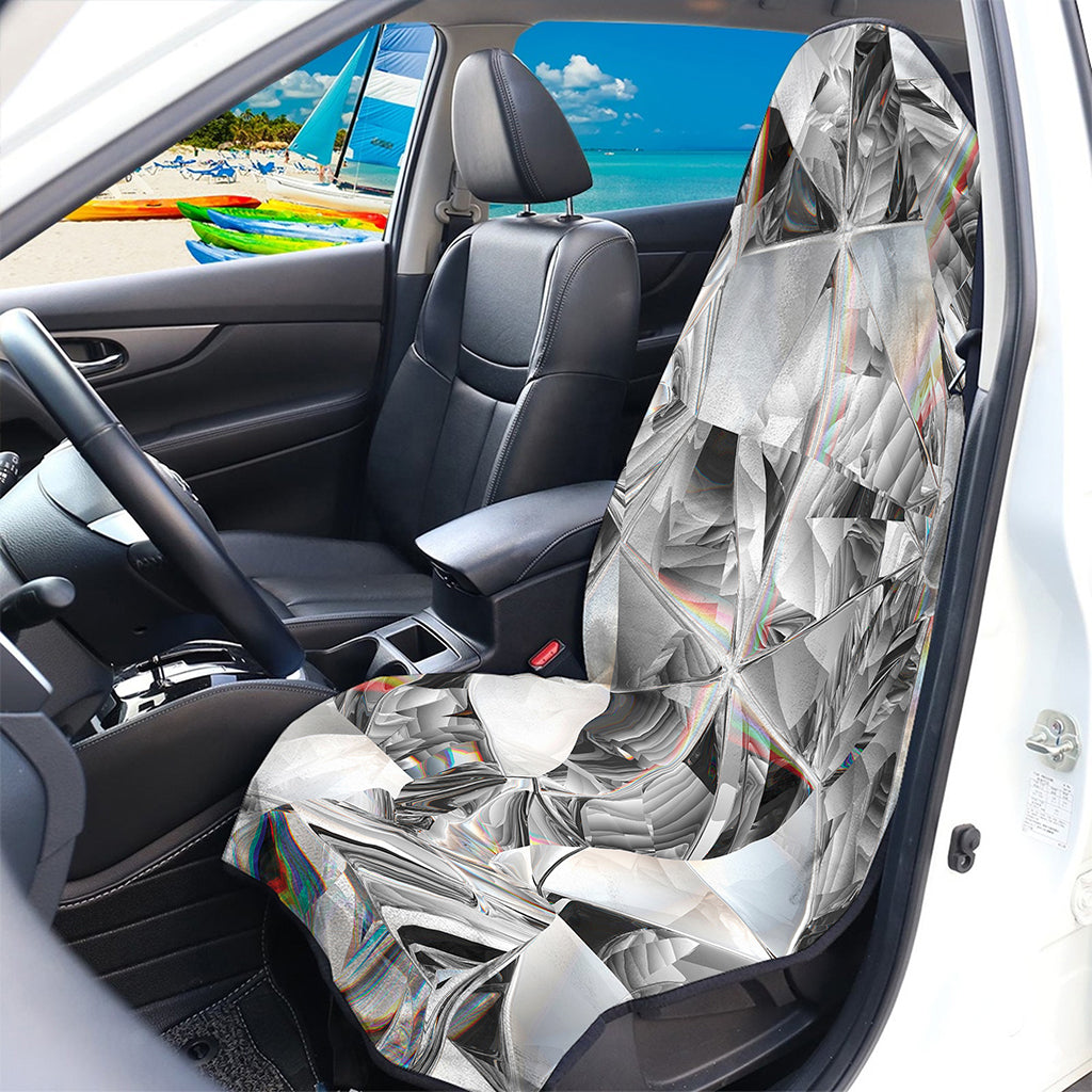 Diamond Artwork Print Waterproof Car Seat Cover