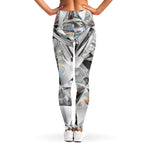Diamond Artwork Print Women's Leggings