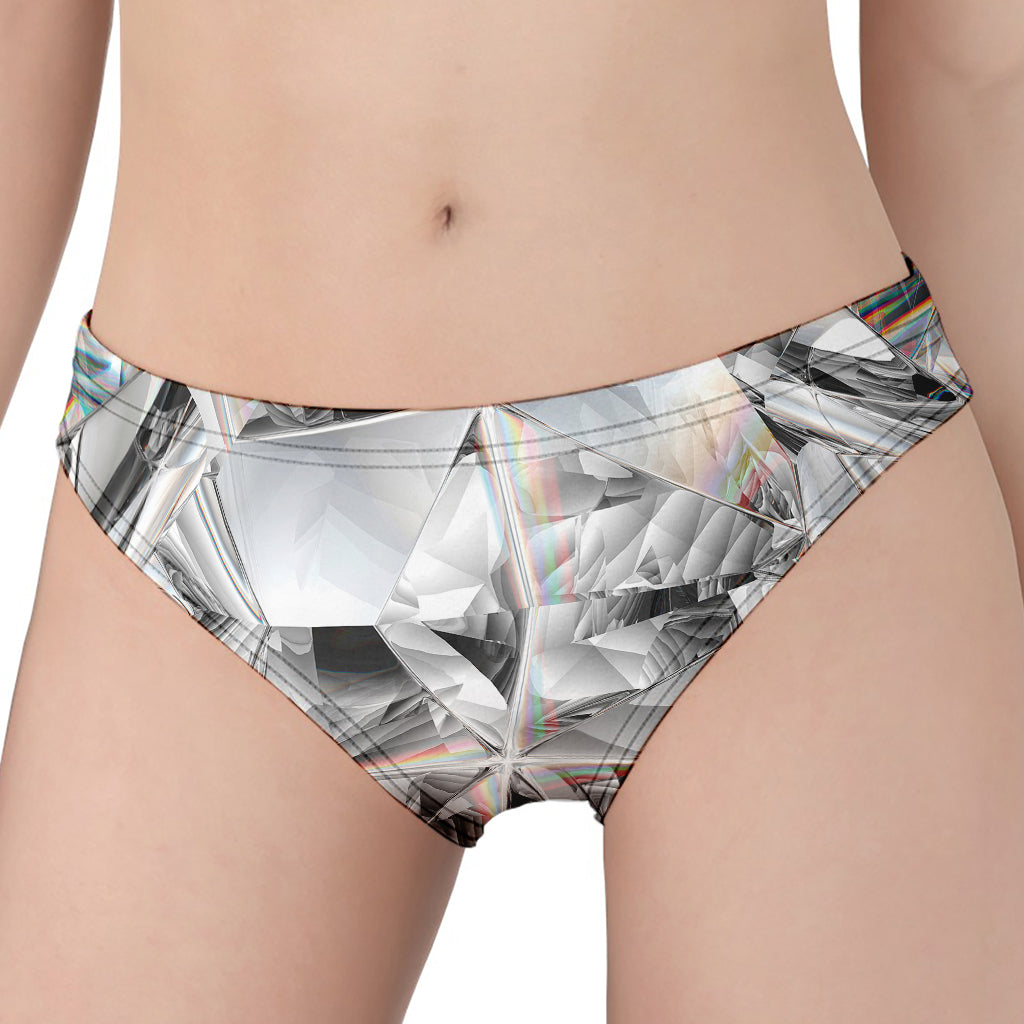 Diamond Artwork Print Women's Panties