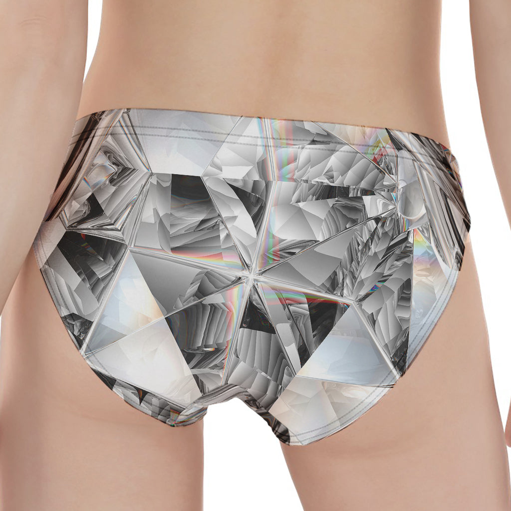Diamond Artwork Print Women's Panties