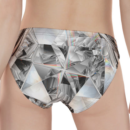 Diamond Artwork Print Women's Panties