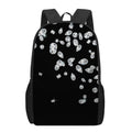 Diamond Gems Print 17 Inch Backpack