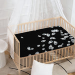 Diamond Gems Print Baby Crib Sheet