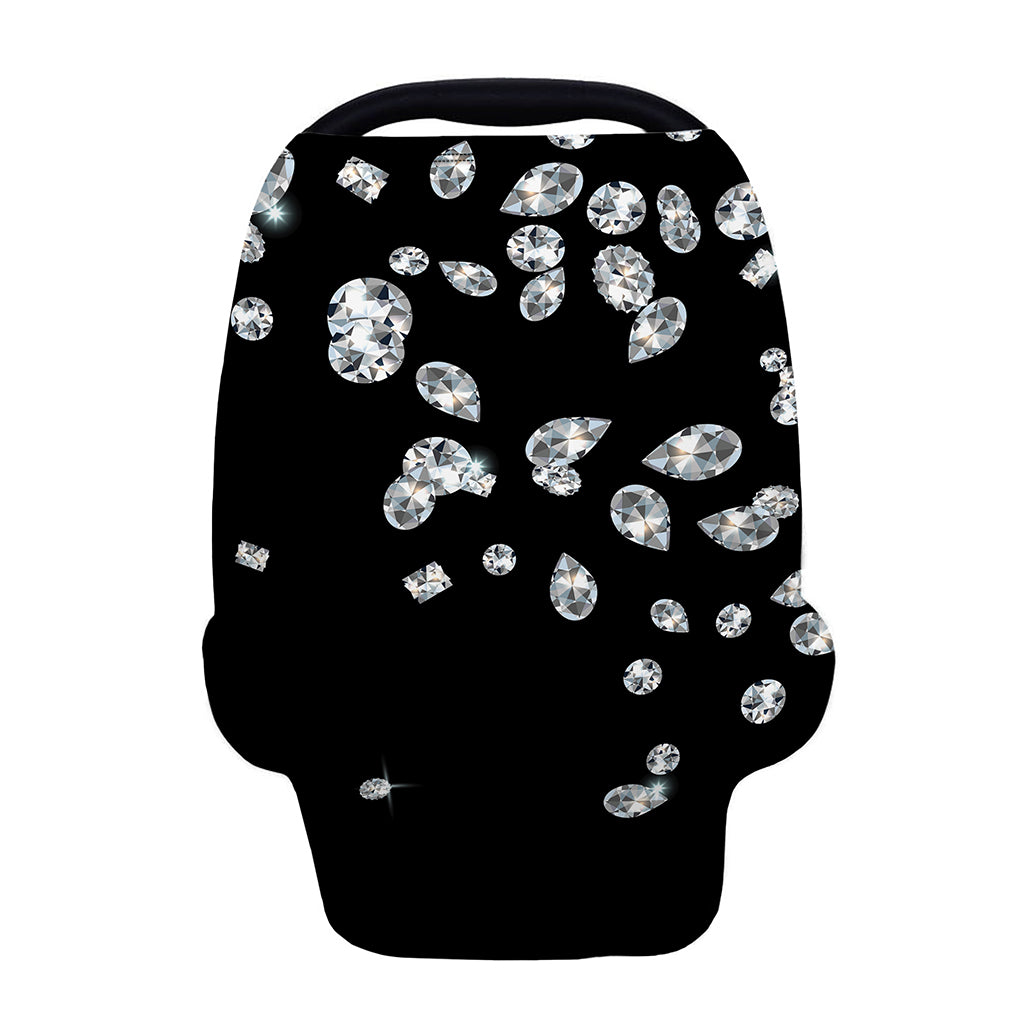 Diamond Gems Print Baby Seat Cover