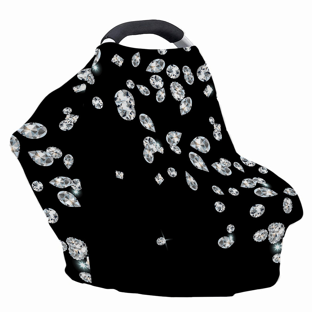 Diamond Gems Print Baby Seat Cover