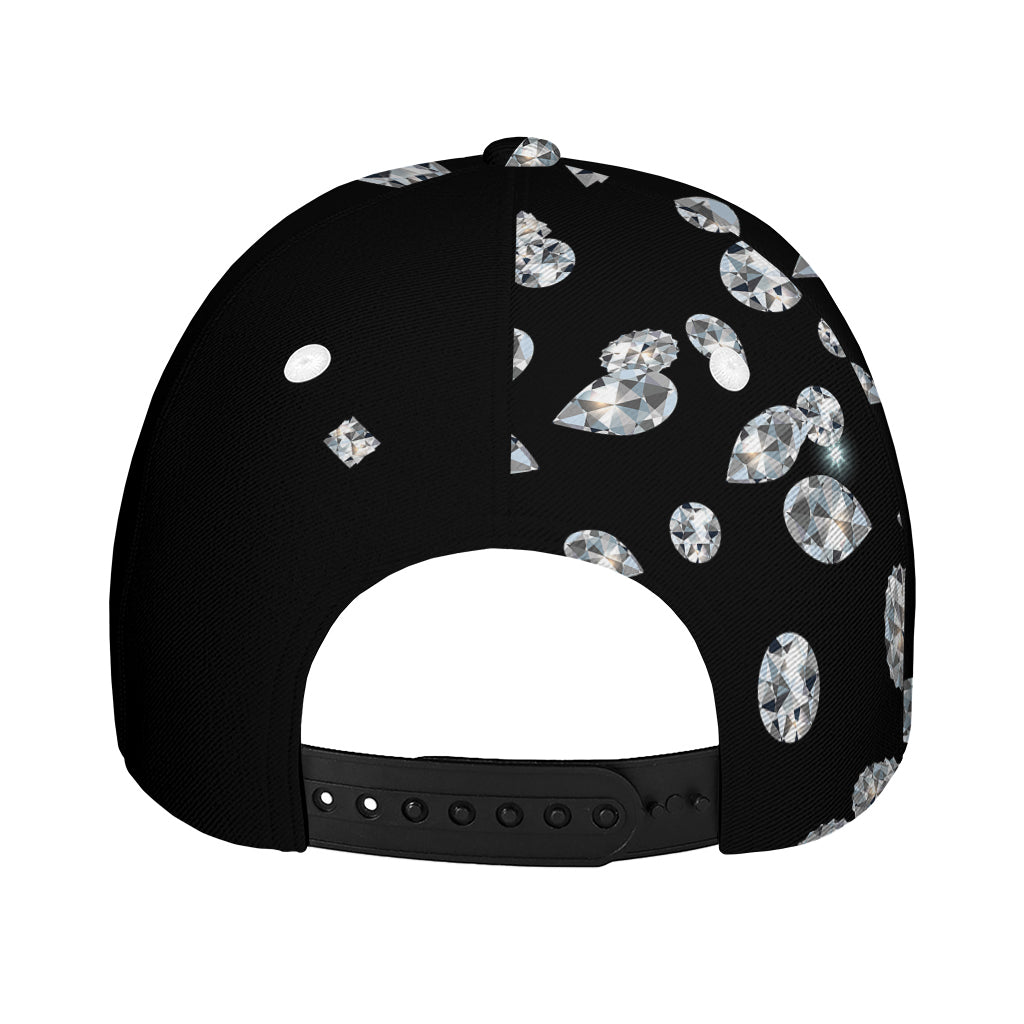 Diamond Gems Print Baseball Cap