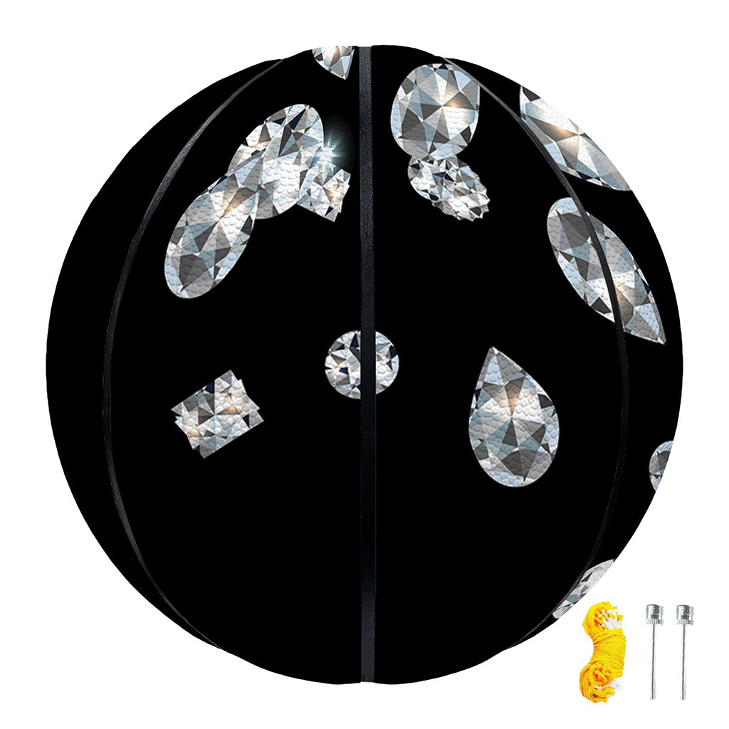 Diamond Gems Print Basketball