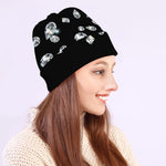 Diamond Gems Print Beanie