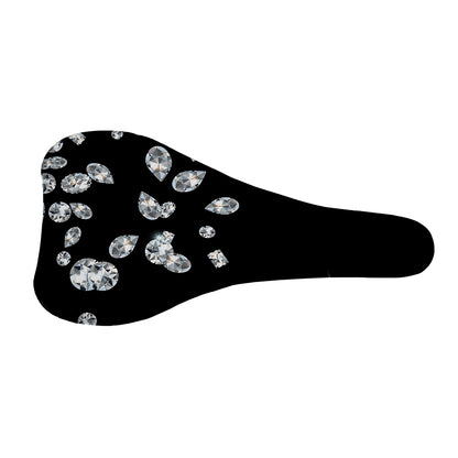 Diamond Gems Print Bicycle Seat Cover