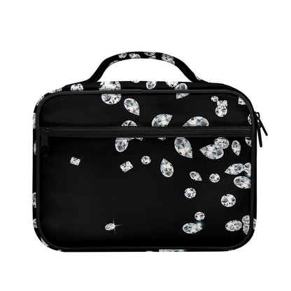 Diamond Gems Print Briefcase Bible Bag