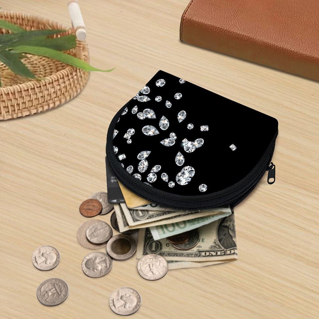Diamond Gems Print Coin Purse