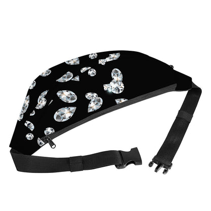 Diamond Gems Print Fanny Pack