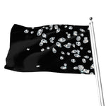 Diamond Gems Print Flag