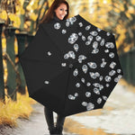 Diamond Gems Print Foldable Umbrella