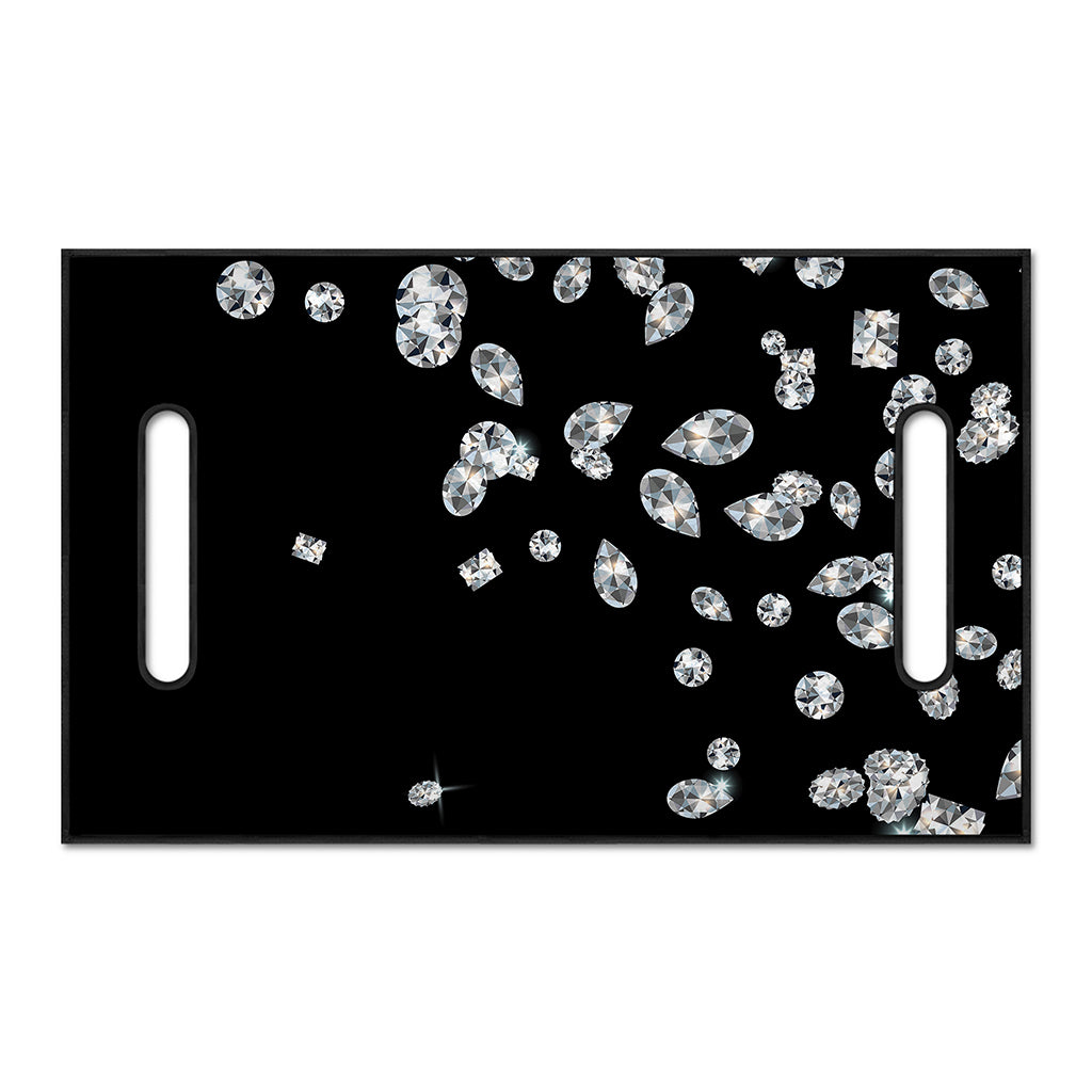 Diamond Gems Print Golf Cart Seat Cover