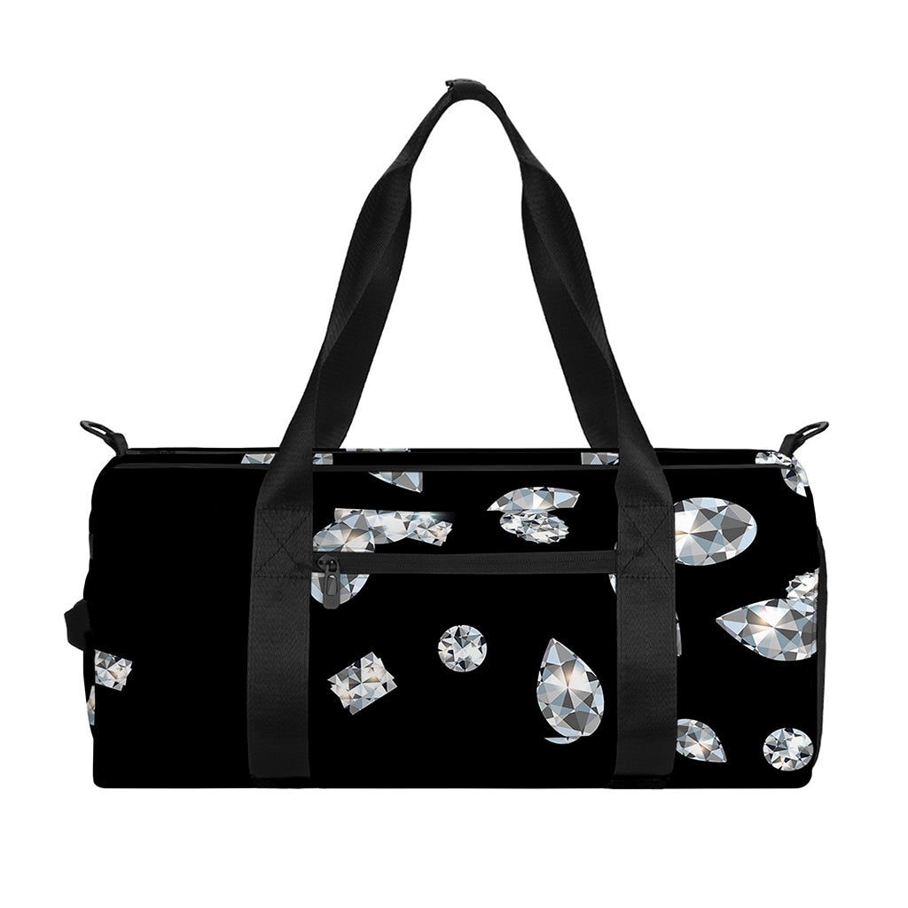 Diamond Gems Print Gym Bag