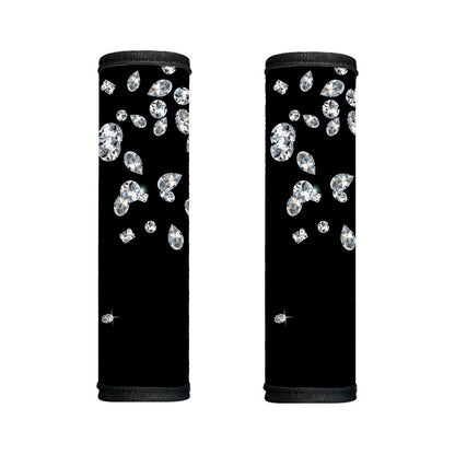 Diamond Gems Print Handle Covers