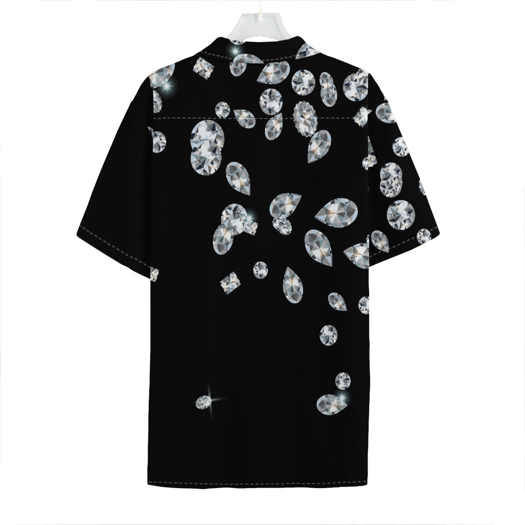 Diamond Gems Print Hawaiian Shirt