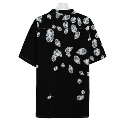 Diamond Gems Print Hawaiian Shirt