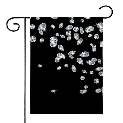 Diamond Gems Print House Flag