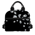 Diamond Gems Print Insulated Lunch Bag