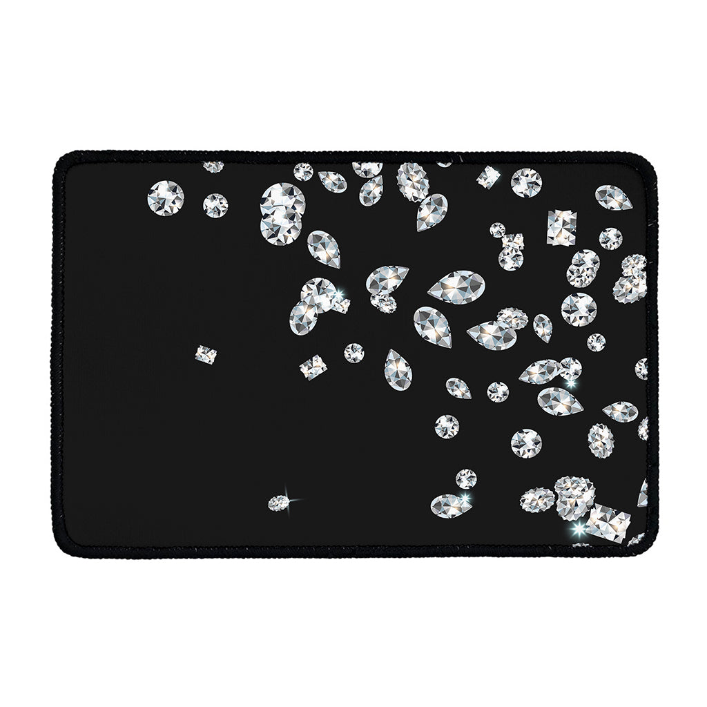 Diamond Gems Print Kitchen Mat