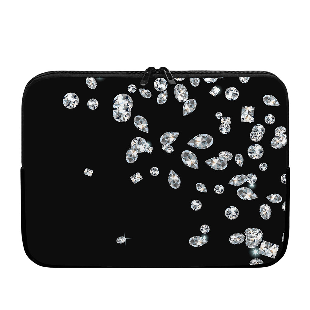 Diamond Gems Print Laptop Sleeve