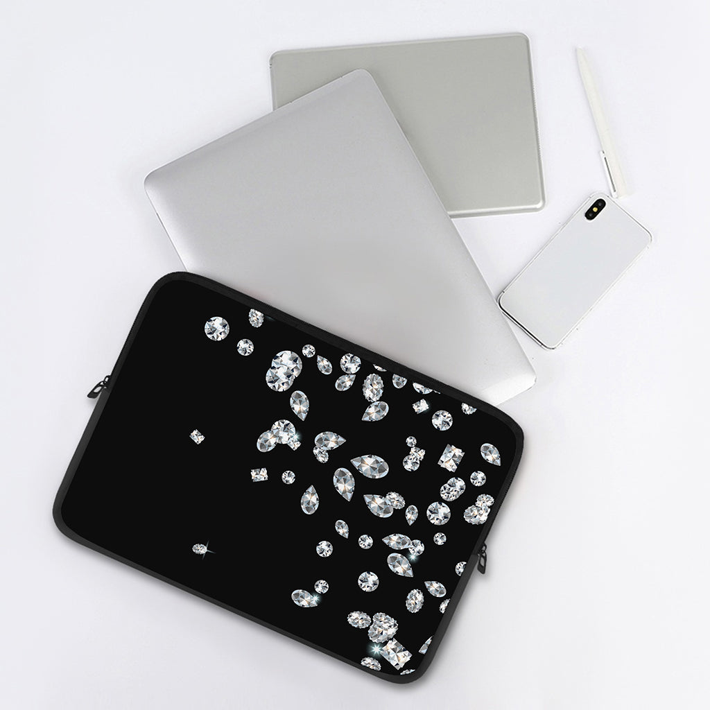Diamond Gems Print Laptop Sleeve