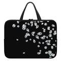 Diamond Gems Print Laptop Sleeve With Handle