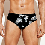Diamond Gems Print Men's Swim Briefs