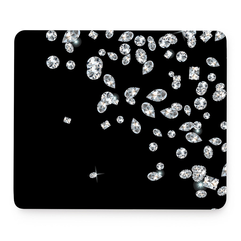 Diamond Gems Print Mouse Pad