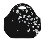 Diamond Gems Print Neoprene Lunch Bag