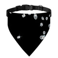 Diamond Gems Print Over The Collar Dog Bandana