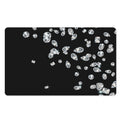Diamond Gems Print Polyester Doormat