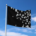 Diamond Gems Print Polyester Flag