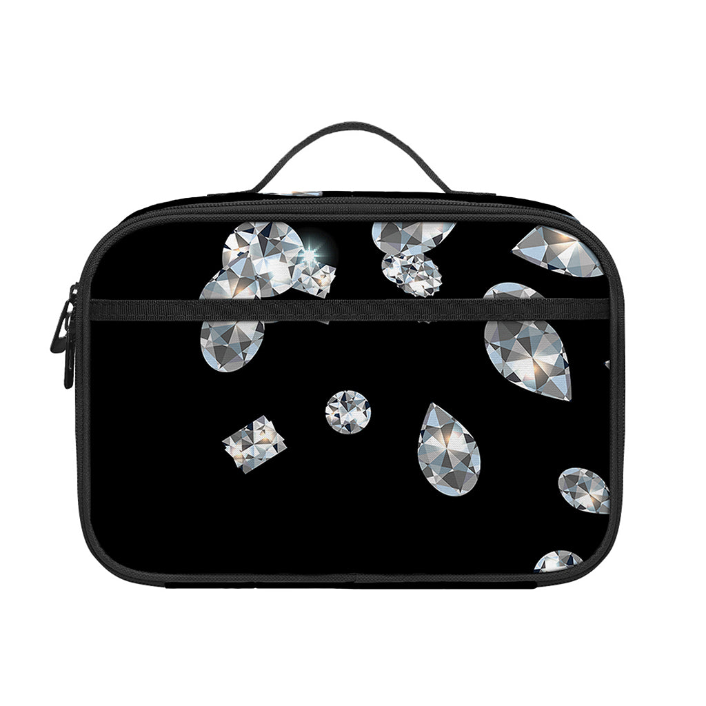Diamond Gems Print Portable Lunch Bag